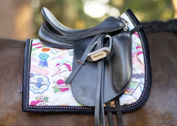 Вальтрап выездковый Standard Issue Equestrian Dapplebay x SIE Sticker Overload