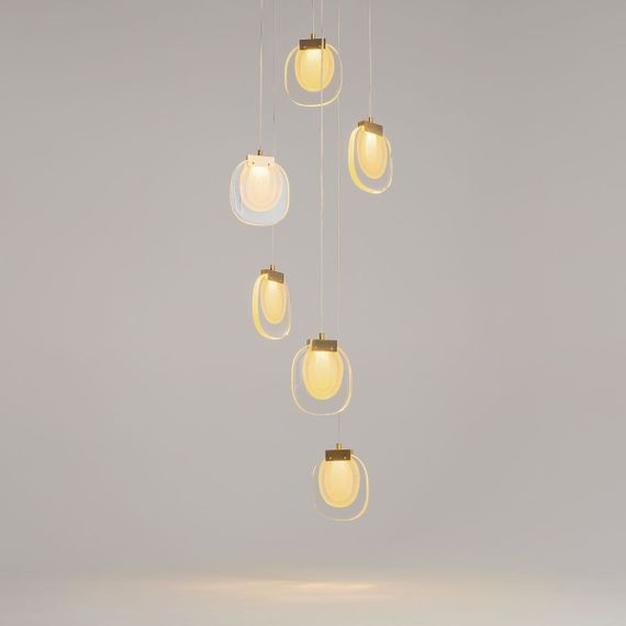 Подвесной светодиодный светильник Maytoni Modern Biology MOD367PL-L18BBSK