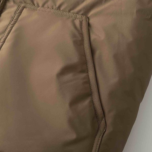 Куртка двухсторонняя коричневая - фото 8