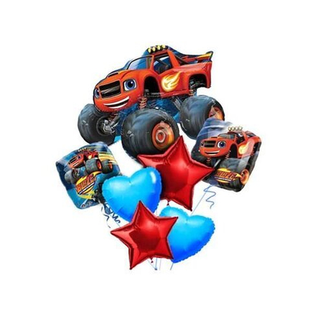 Композиция из воздушных шаров "Вспыш"1