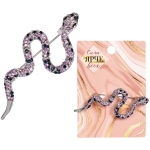 Брошь «Best Podarok - Калия», цвет сапфировый микс, 2,3*5,7см