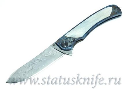 Нож Чебуркова Фриз Тимаскус Мамонт и Дамаск