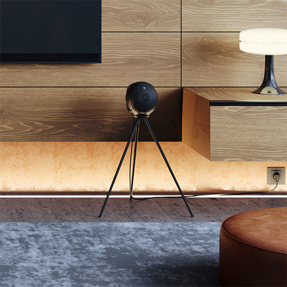 Ножки напольные Devialet Legs для Devialet Phantom II, матовый черный