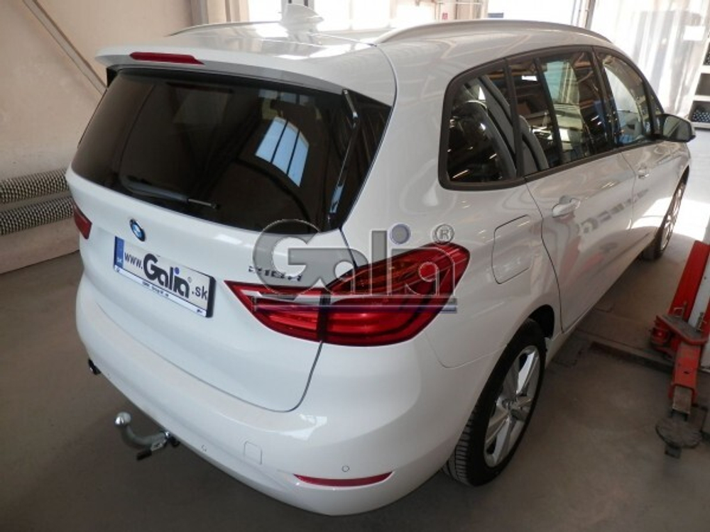 Фаркоп оцинкованный Galia B023C для BMW X1 F48 07/2015-, BMW 2-Series Active Tourer F45 09/2014-, BMW 2-Series Gran Tourer F46 05/2015-(паспорт и сертификат в комплекте)(без электрики)