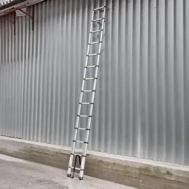 Лестница телескопическая алюм. бытовая 4.1м (14ступ.) Scheppach Sch-UP410