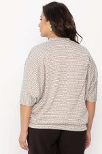 Джемпер трикотажный Вэнсдей (бежевый) Б14485-4М LT Collection (Акция)