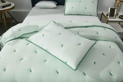 Покрывало 230x250 и 2 наволочки 50х70 Sofi De MarkO Эрика светло-зеленое