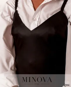 Майка 2164-черный Minova