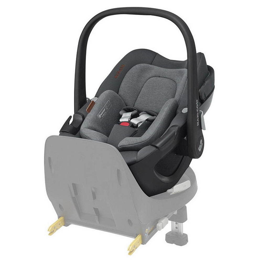 Автокресло Maxi-Cosi Pebble 360 с базой Family Fix 360 Luxe Twillic Grey