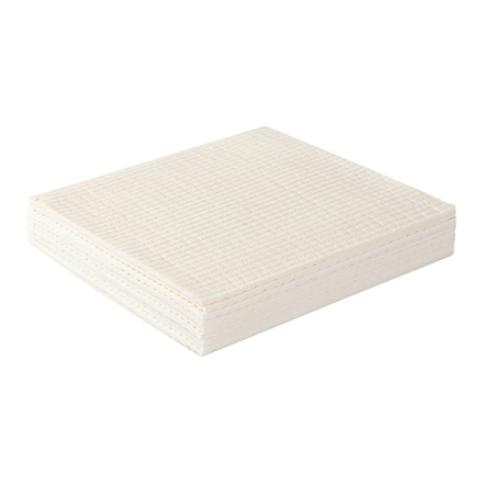 Набор салфеток для уборки из целлюлозы eco clean, белые, 10 шт.