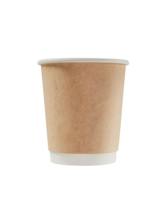 СТАКАН БУМАЖНЫЙ "СААМИ КРАФТ" 250 МЛ. 2Х СЛ. 25\500 ШТ.