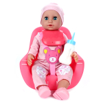 Пупс функц. с кнопкой, свет, коробка 34*27*25,8см QH3011-6