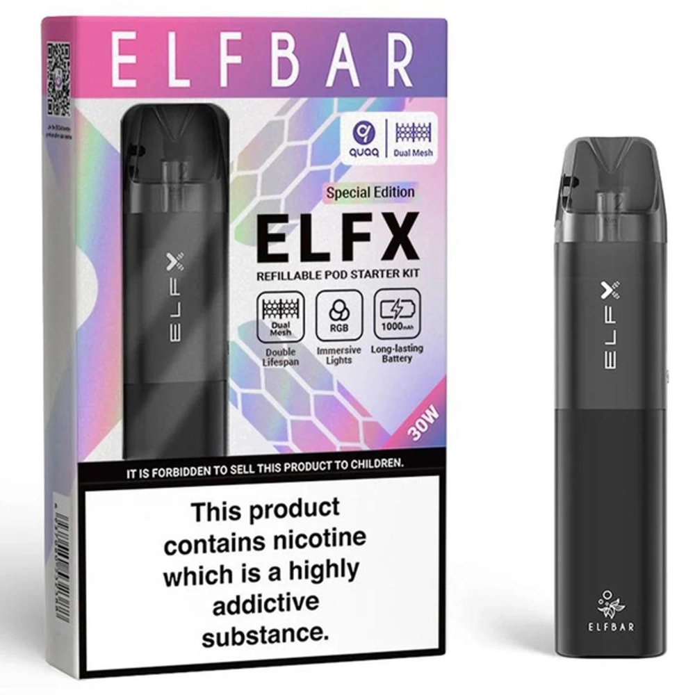 Elf Bar ELFX Kit - Black