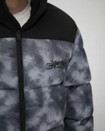 Пуховик Anteater Downjacket Tie Dye Grey