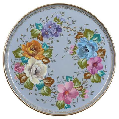 Zhostovo metal tray A14D180526114