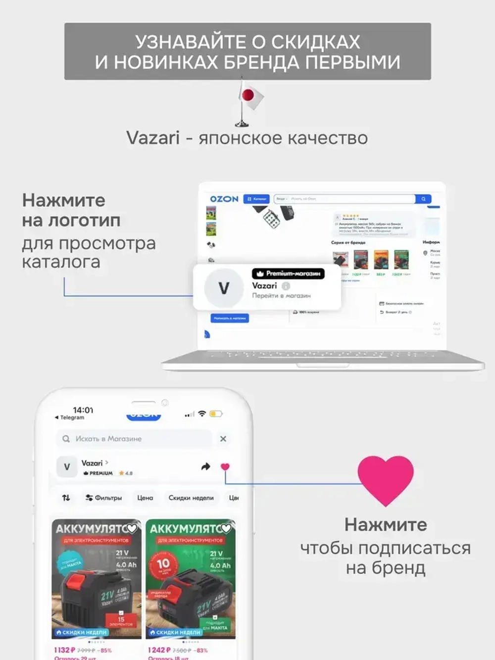 Аккумулятор для шуруповерта и электроинструмента с индикатором 9.0 21 V