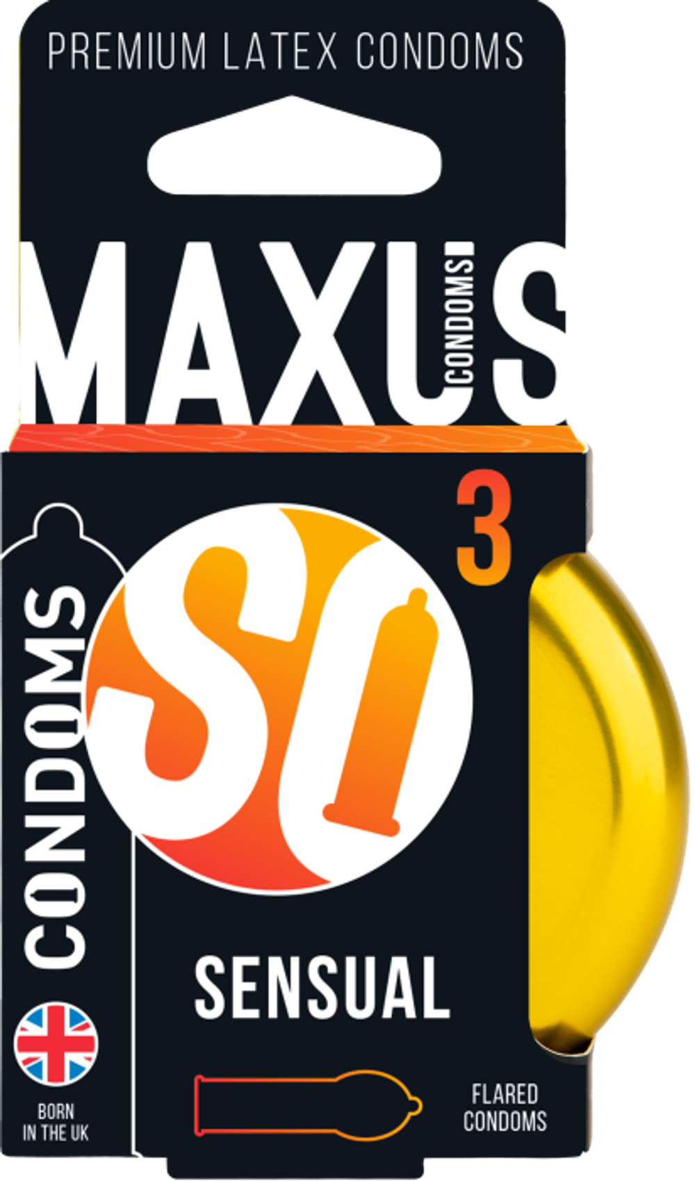 Презервативы Maxus Sensual Анатомические, 3 шт