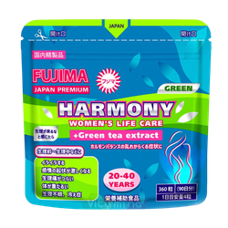 Fujima Harmony 360 caps Green 20-40 / Red 40+ , Комплекс Гармония для Женского здоровья