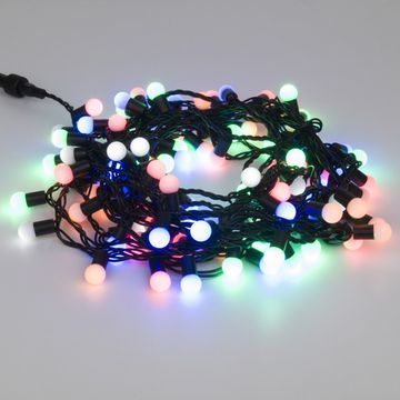 Новогодняя гирлянда нить 400-103 10м IP65 мульти с эффектом мерцания Elektrostandard