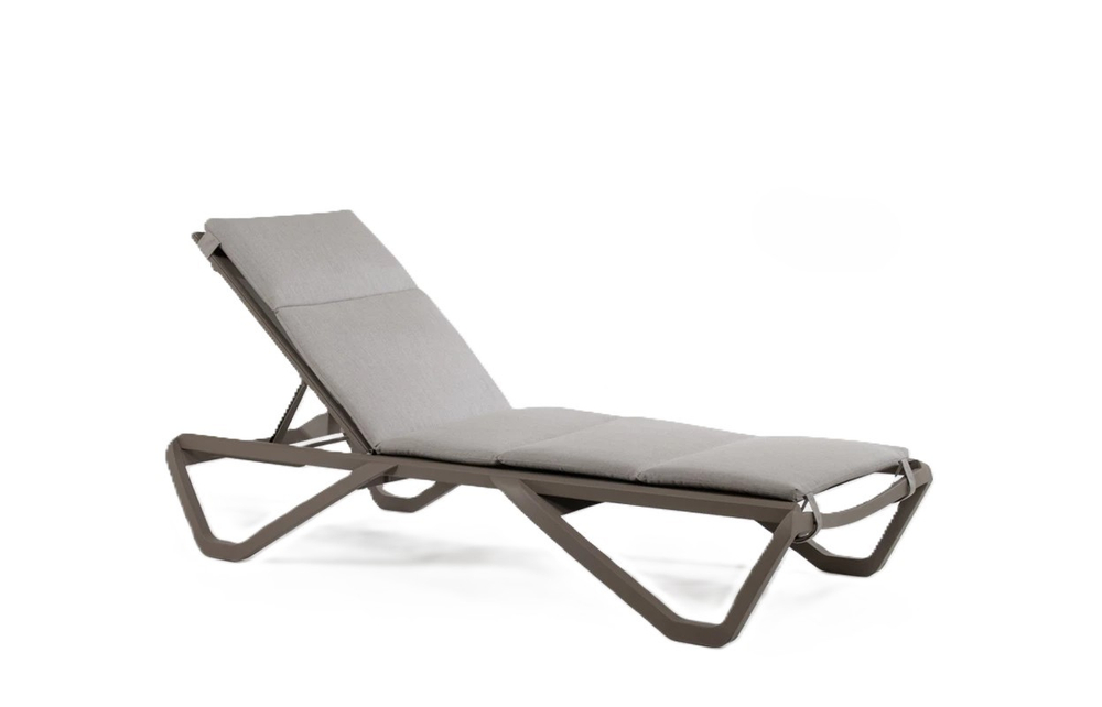 Шезлонг-лежак металлический Wave