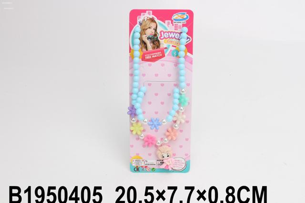 Набор украшений для девочки, блистер F2-47