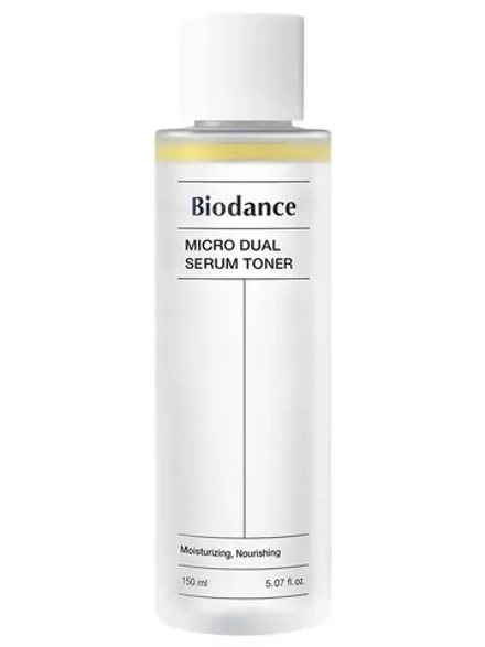 Biodance Двухфазный питательный тонер с маслами и гиалуроновой кислотой Micro Dual Serum Toner 150 мл