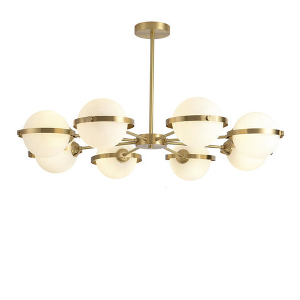 Ceiling design lamp Polaris by Baroncelli (8 lampshades)