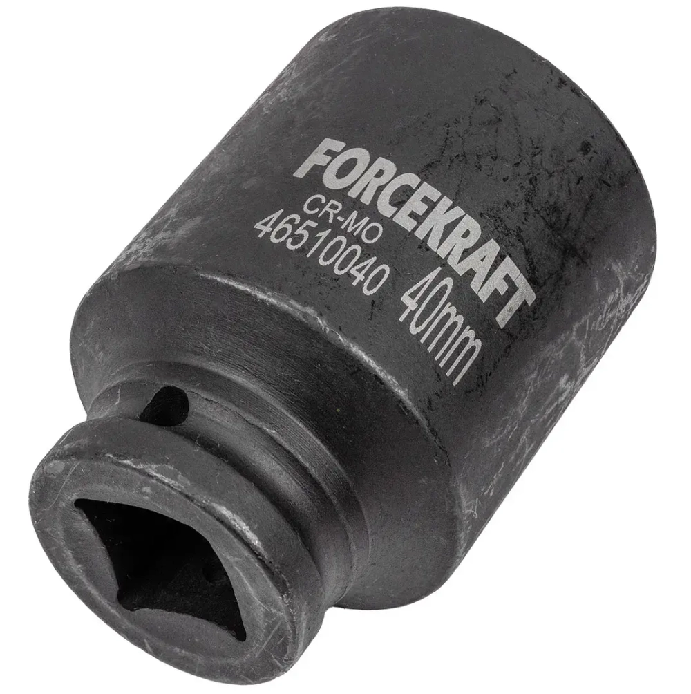 Головка ударная глубокая 3/4'', 40мм (6гр.) FORCEKRAFT FK-46510040