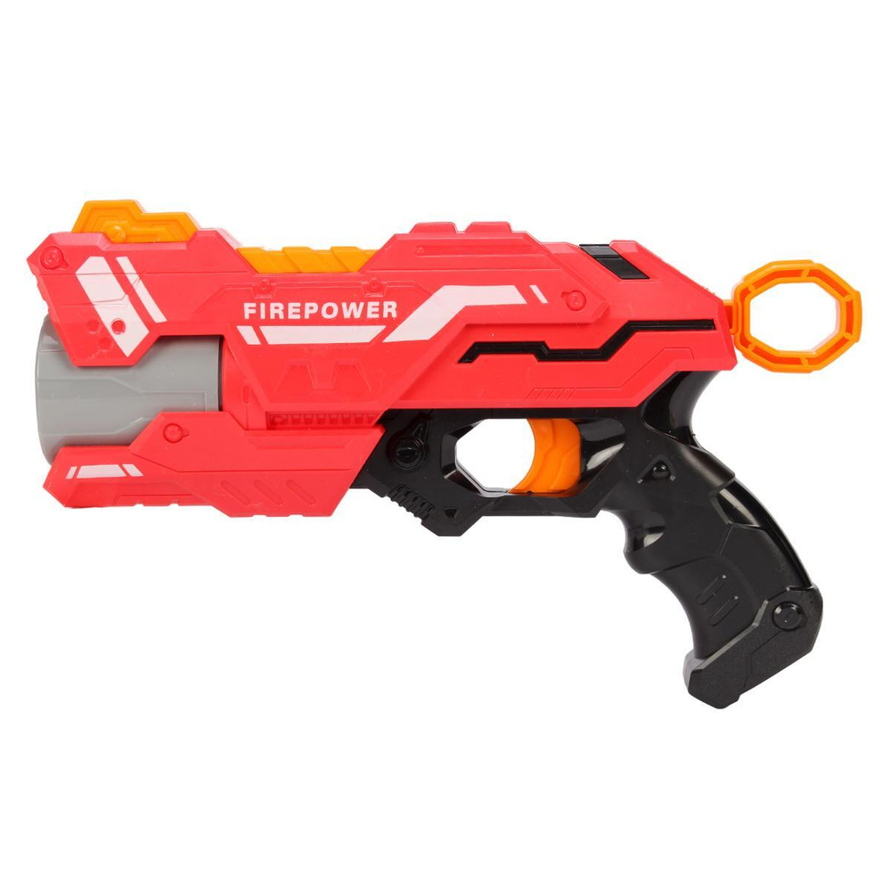 Пистолет с мягк.пулями, коробка 636A