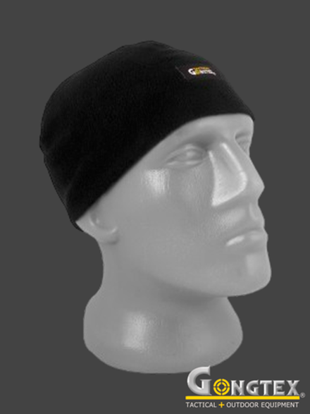 Шапка флисовая Gongtex. Чёрный