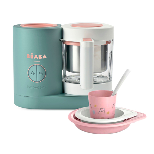Блендер-пароварка для детского питания 5 в 1 BEABA Babycook Neo Эвкалипт