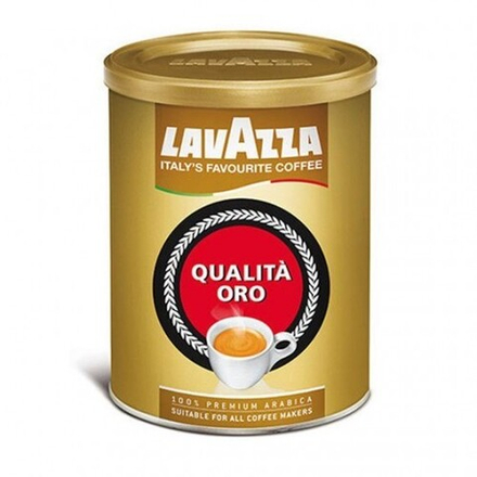 Lavazza oro, молотый;ж/б 250 гр