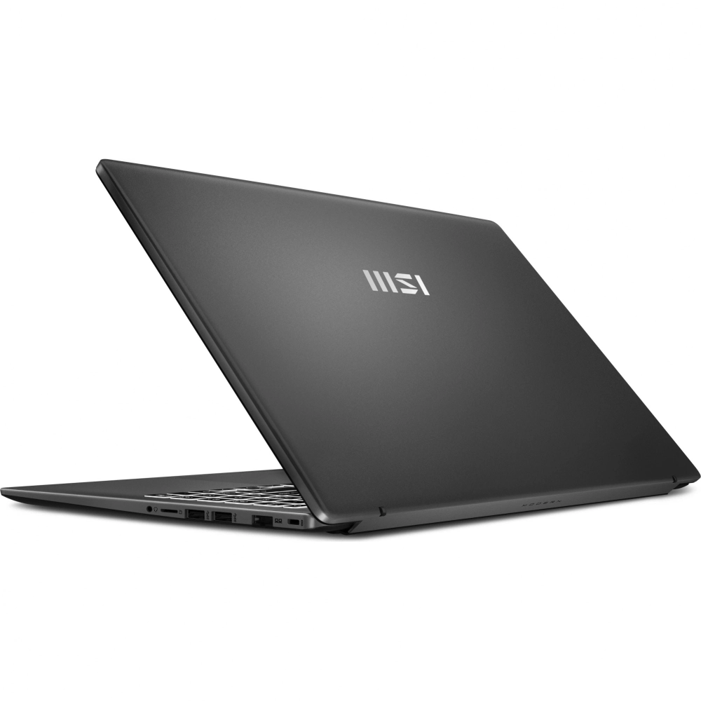 Ноутбук MSI Modern 15 F1MG-1200RU Core 5 120U 16Gb SSD512Gb Intel Graphics 15.6" IPS FHD (1920x1080) Windows 11 Pro grey WiFi BT Cam (9S7-15S111-1200)