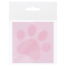 Блок для записей "Paw", 8,5*8,5см, 100л., на склейке, MESHU
