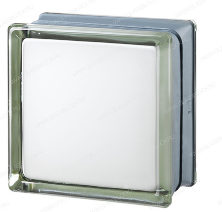 Стеклоблок Vitrablok MGs Futuristic White 100% 14,6x14,6x8