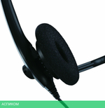 Гарнитура Jabra BIZ 1500 Duo QD черный (1519-0154)