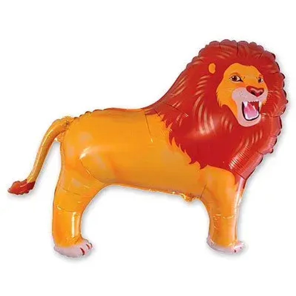 Шар фольга Фигура Лев 81х108см с гелием