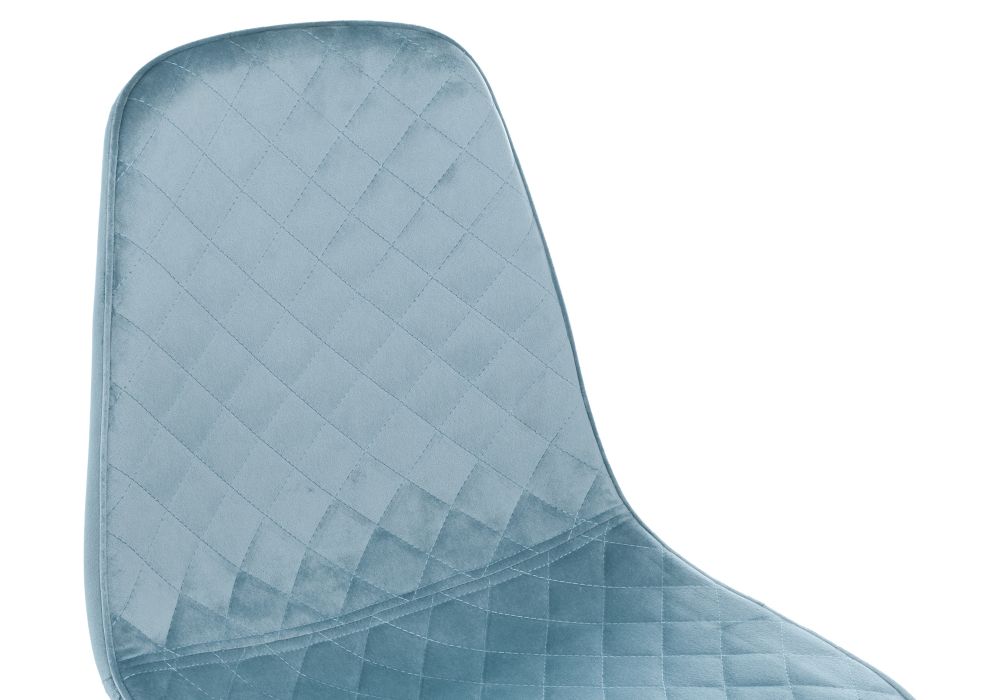 Стул на металлокаркасе Capri голубой