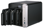 Сетевой накопитель QNAP TS-453BT3, Thunderbolt 3, ОЗУ 8 Гб, 2х1000 Мб/с