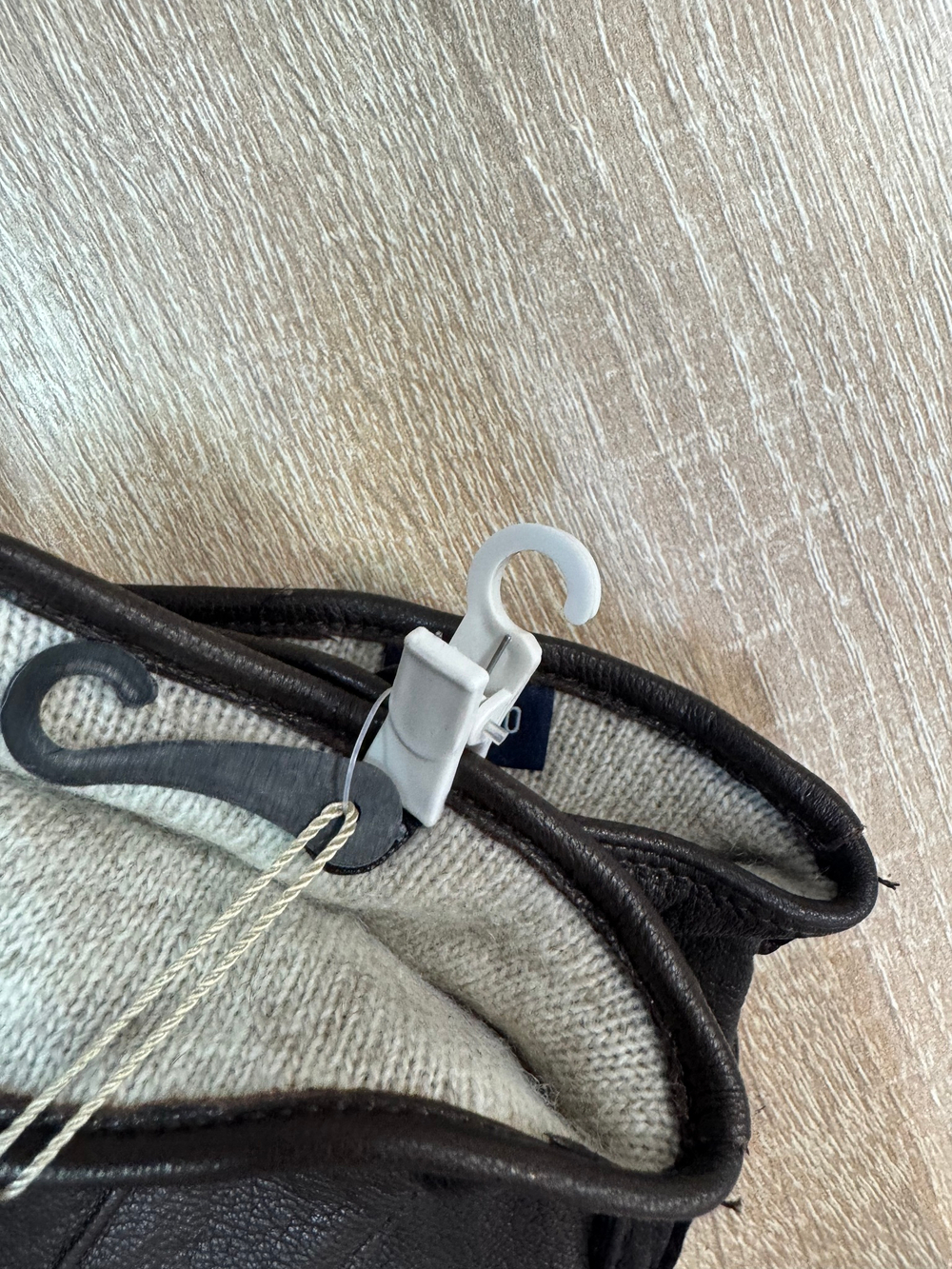 Перчатки. Мужские. Материал верха: Кожа оленя. Подклад: Трикотаж-шерсть. 5 шт.