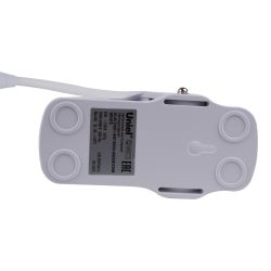 ULM-D601 8W-3000-6000K-DIM WHITE Светильник настольный светодиодный прищепка. Сенсорный выключатель. Диммер. Белый. TM Uniel