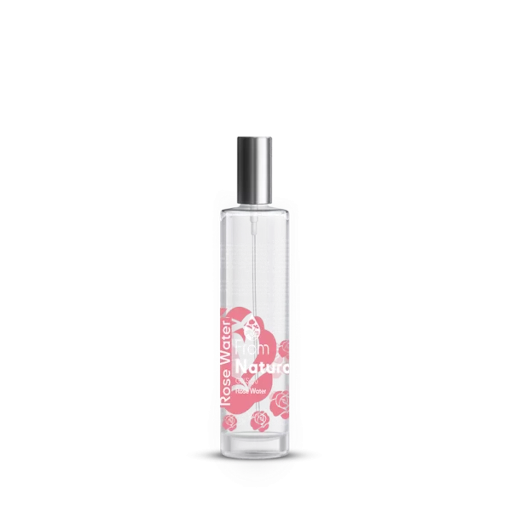 Розовая вода для лица From Natura Premium Rose Water, 50 мл