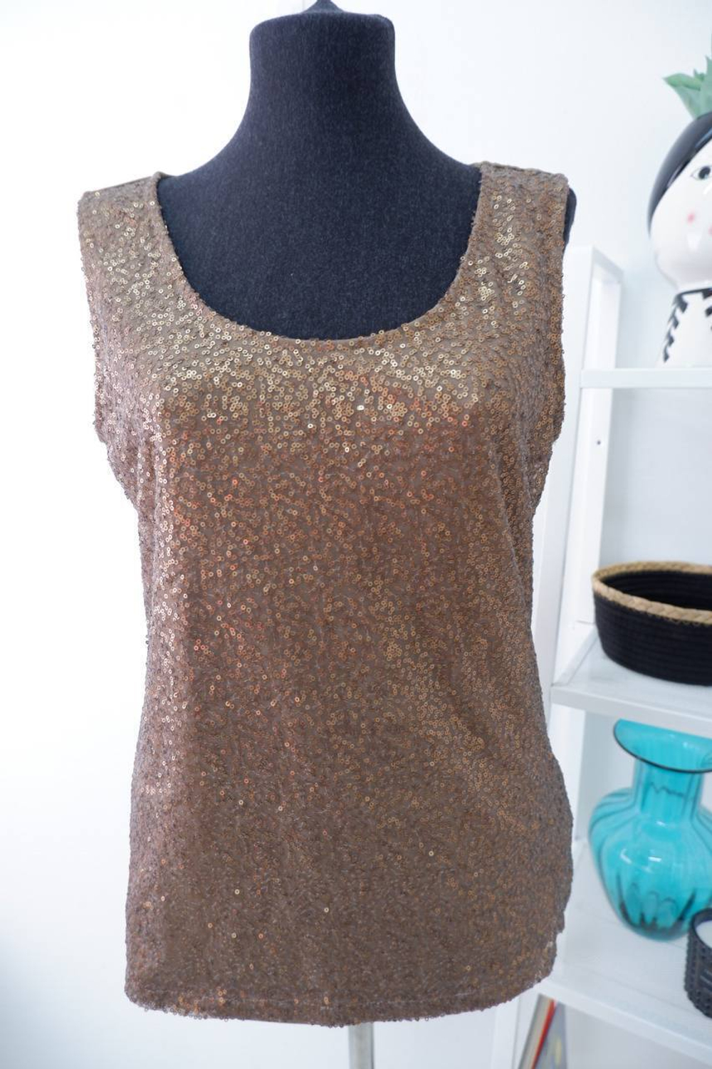 Топ 1982 с пайетками 46 размер