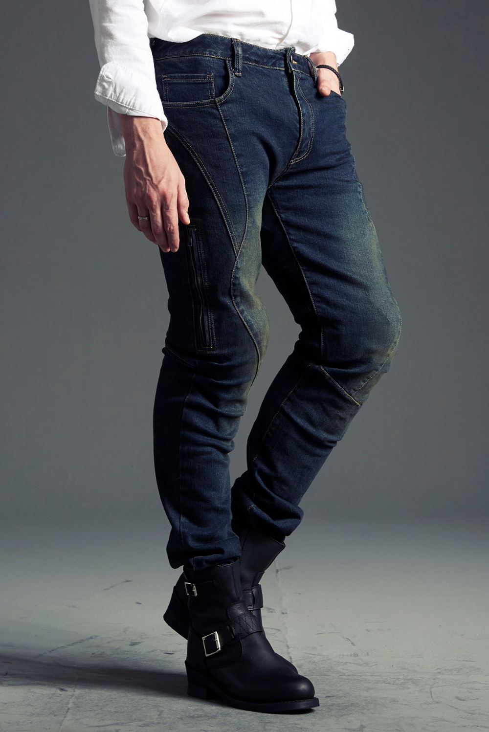 Мотоджинсы с защитой Maxler Jean Men MJ-1601