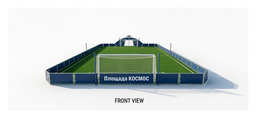 Площадка КОСМОС, 19×36 м