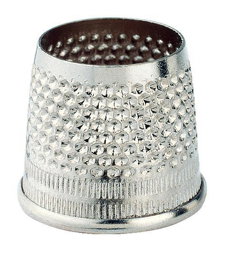 Напёрсток металлический без дна L/M 1шт