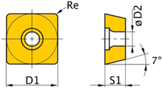Токарный резец Optimum SSSC L1212J09 12 мм, арт. 3441225