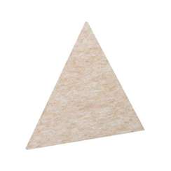 AcustiX Настенная панель треугольная VE.NP-TR-200 Крем-брюле 200*173*12
(сторона 200мм)