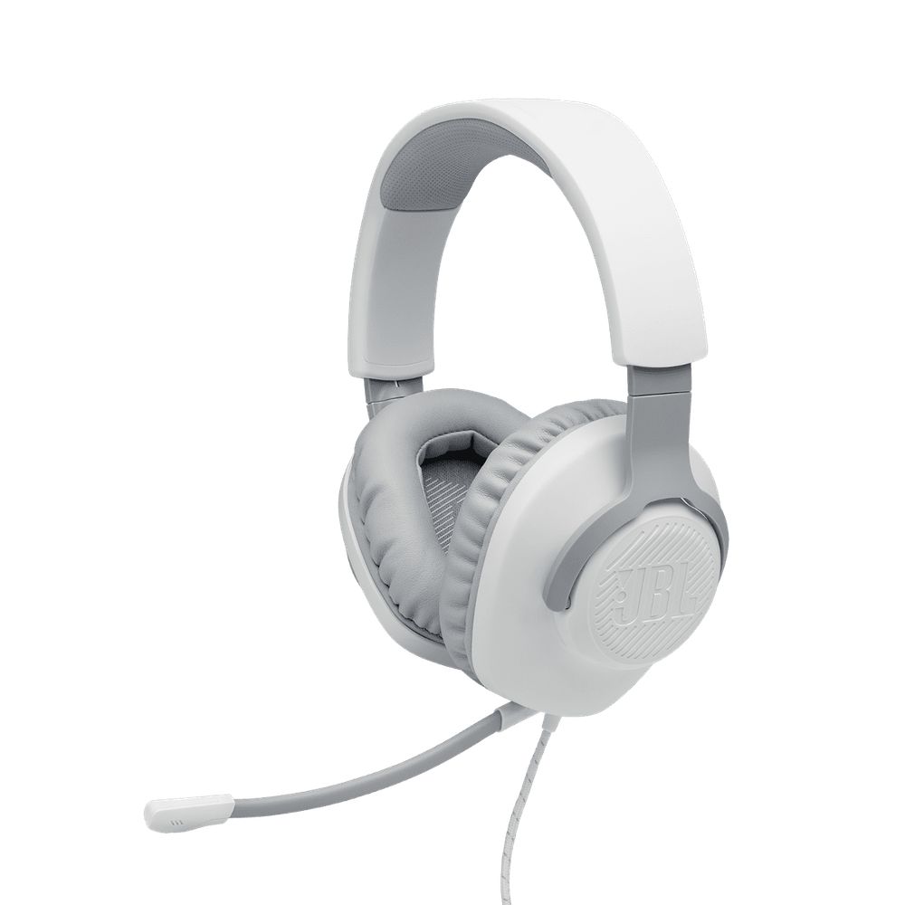 Проводная игровая гарнитура JBL Quantum 100 White - 3