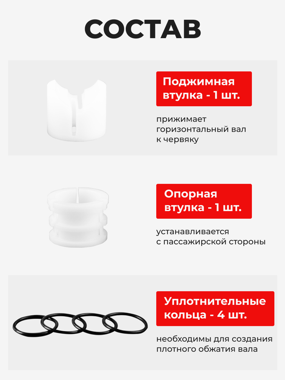 Ремкомплект рулевой рейки для ЭУР Mazda Axela (III) BM (2013-2019) (R-28)